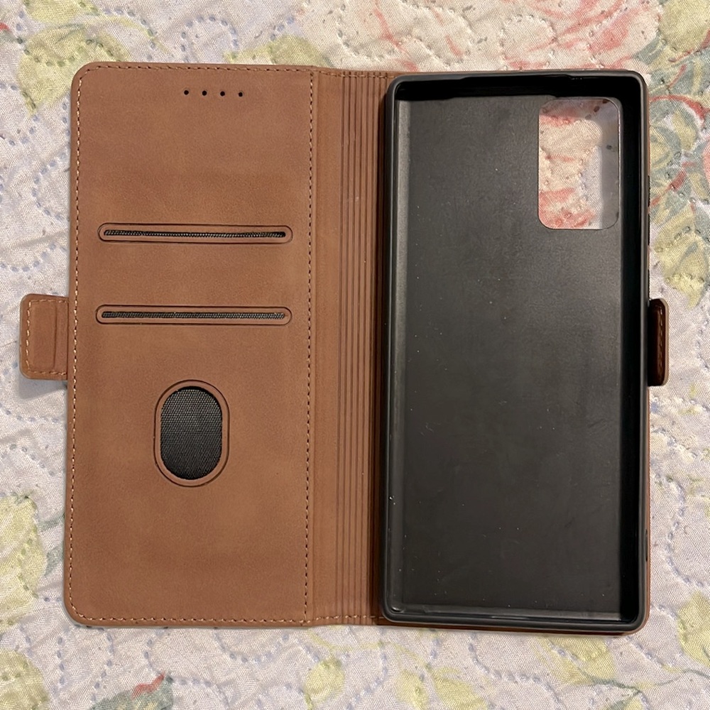 COPY - Leather Samsung Galaxy Note 20 case - Picture 3 of 4